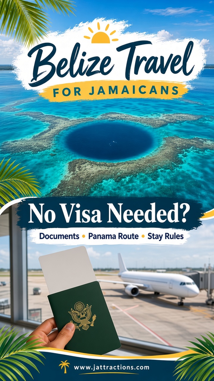 Travel to Belize visa-free, what Jamaicans need to know