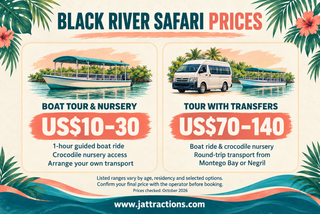 black river safari prices